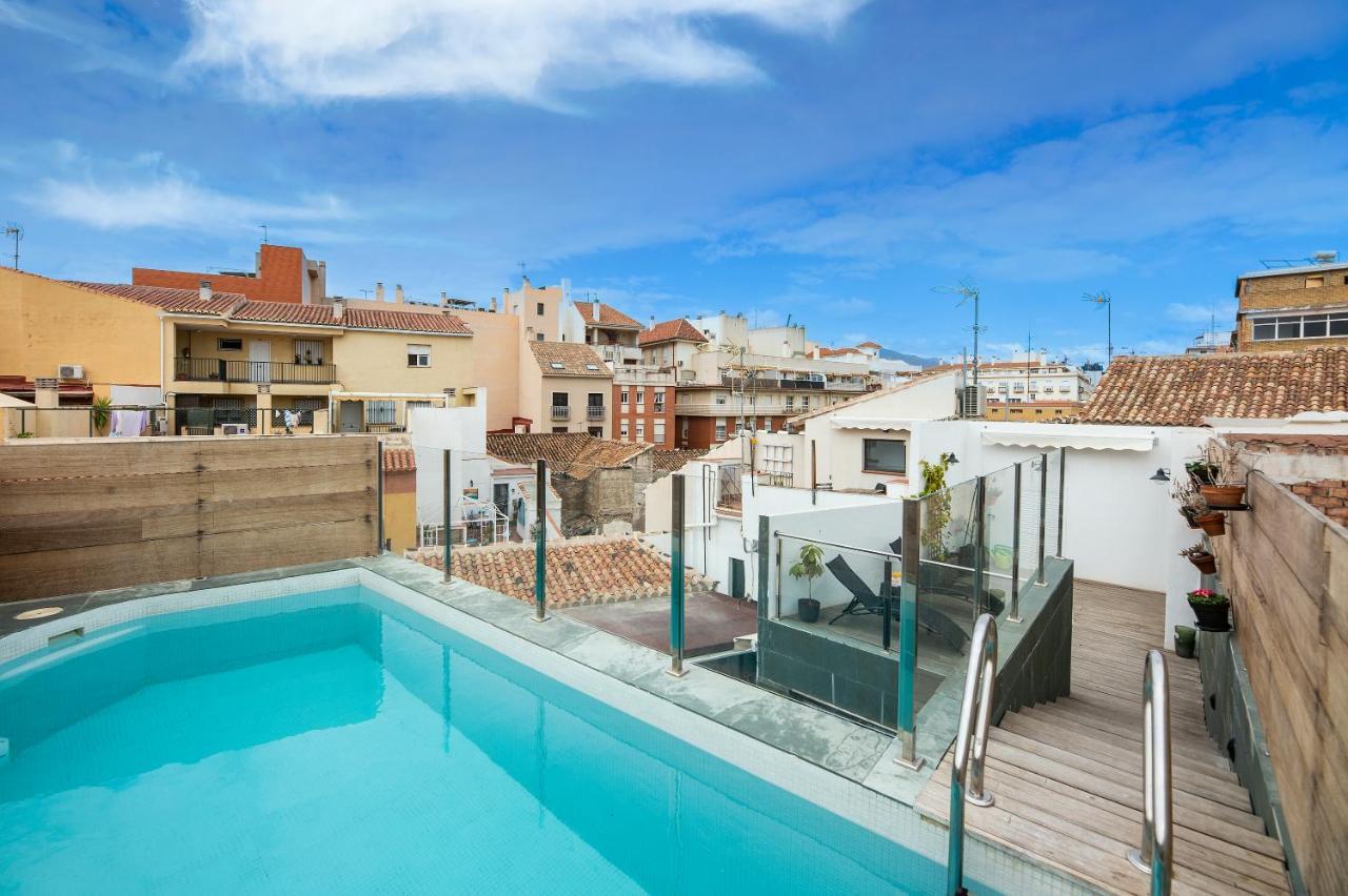New Apartment -Shared Pool & Solarium- 1A Малага Экстерьер фото